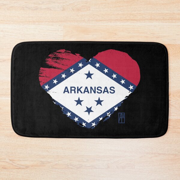Item preview, U.S. State - I Love Arkansas - Arkansas Flag designed and sold by ArtProjectShop.