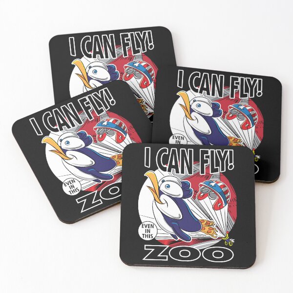 Item preview, Penguin I Can Fly Zoo designed and sold by eShirtLabs.