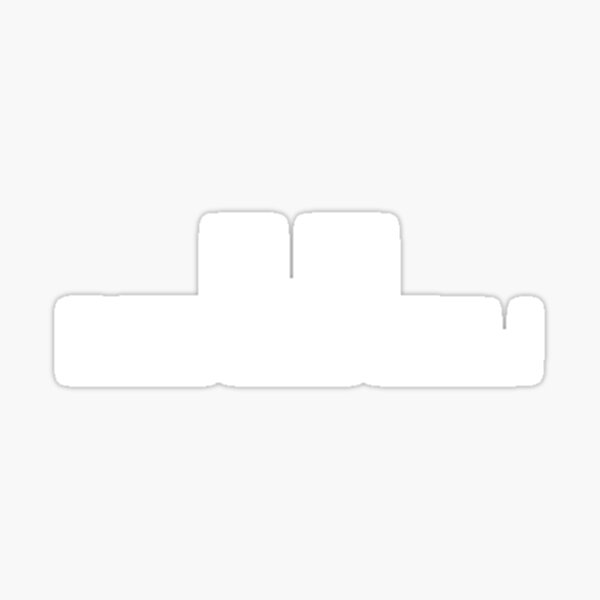 Bismillah Kufic Style Painting Calligraphy Sticker