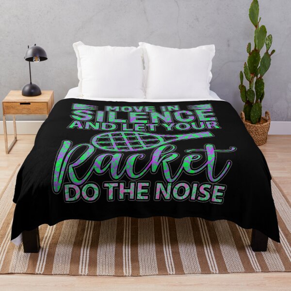 Item preview, move in silence and let your racket do the noise #2 designed and sold by creativerooney.