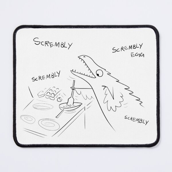 Item preview, Dinosaur cooks scrembly egg designed and sold by Vincent Briggs.
