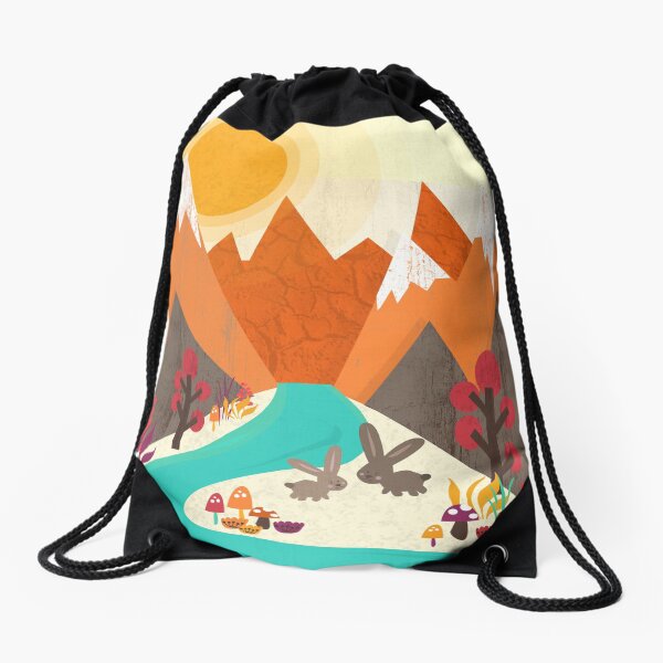 April Drawstring Bag