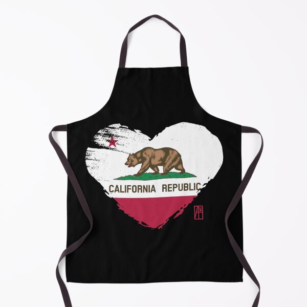 Item preview, U.S. State - I Love California - California Flag designed and sold by ArtProjectShop.