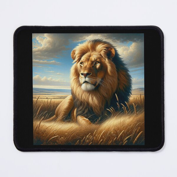 Item preview, Majestic Savannah King designed and sold by BestArtByArvind.