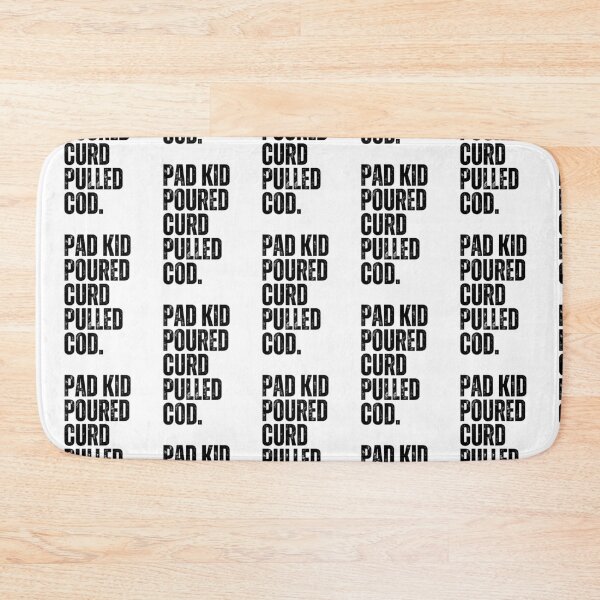 Item preview, Trickiest Tongue Twister Pad Kid Poured Curd Pulled Cod designed and sold by Kayley  |  QuintaDaColherArtes.