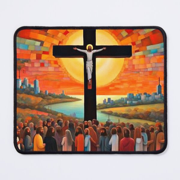 Item preview, Gathering at the Crucifixion designed and sold by George Hutton Hunter.