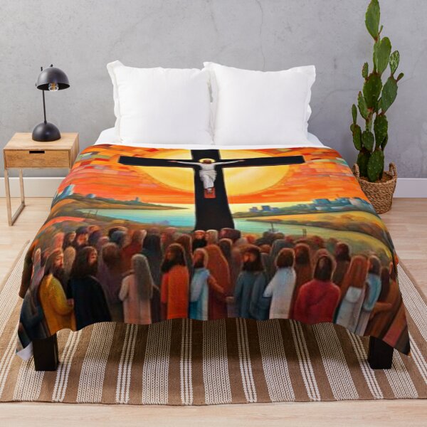 Item preview, Gathering at the Crucifixion designed and sold by George Hutton Hunter.