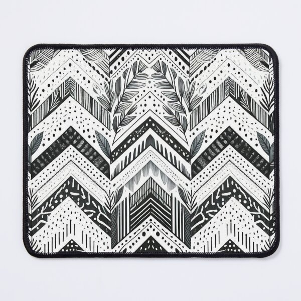 Item preview, Chevron - Black and White Tribal Pattern ; Pattern Herringbone designed and sold by PatternInArt.