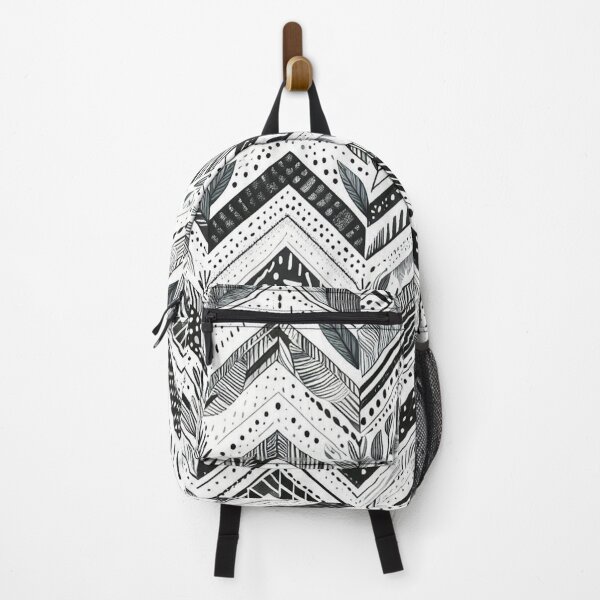 Item preview, Chevron - Black and White Tribal Pattern ; Pattern Herringbone designed and sold by PatternInArt.