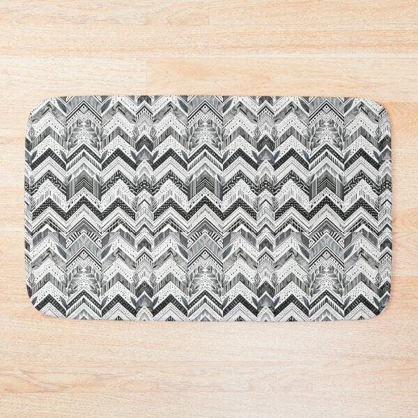Item preview, Chevron - Black and White Tribal Pattern ; Pattern  Herringbone designed and sold by PatternInArt.
