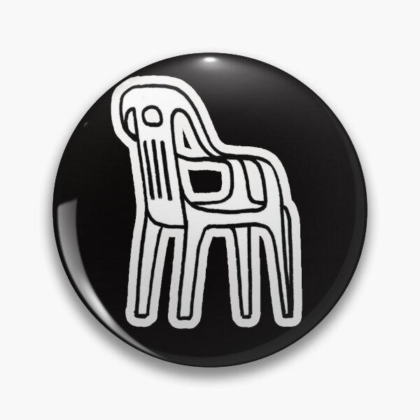 Item preview, plastic chair illustration designed and sold by Ratatatts.