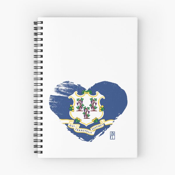 Item preview, U.S. State - I Love Connecticut - Connecticut Flag designed and sold by ArtProjectShop.