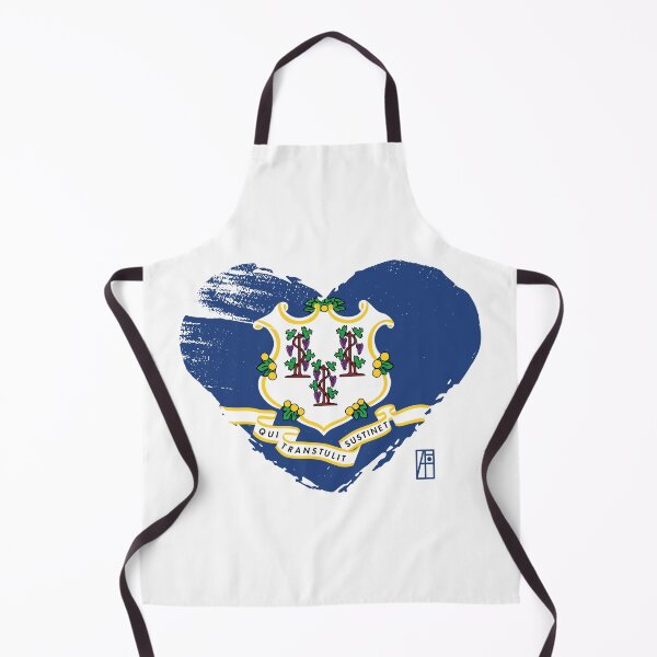 Item preview, U.S. State - I Love Connecticut - Connecticut Flag designed and sold by ArtProjectShop.