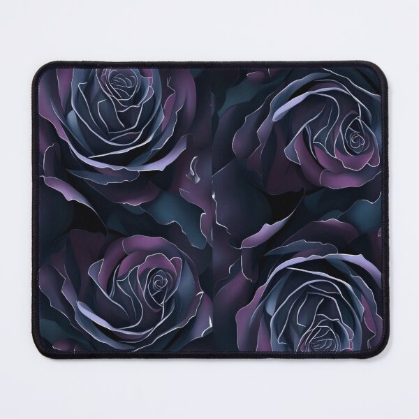 Item preview, Dark blue and purple rose designed and sold by Swingfroglet.