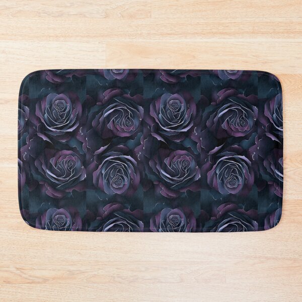 Item preview, Dark blue and purple rose designed and sold by Swingfroglet.