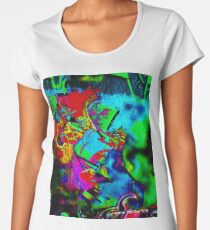 Spring Mood Hippie Abstract Graffiti Women's Premium T-Shirt