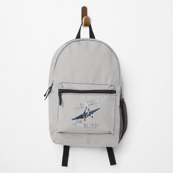 Item preview, Cleared for Takeoff - Airplane Lovers Pilot Co-Pilot Talk | Fighter Jet Take-off designed and sold by Amazing Arts Designs.
