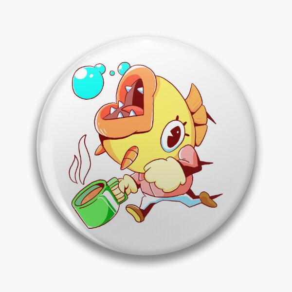 Item preview, Fishhead Chibi: Cute Kawaii Design designed and sold by Hojyn.