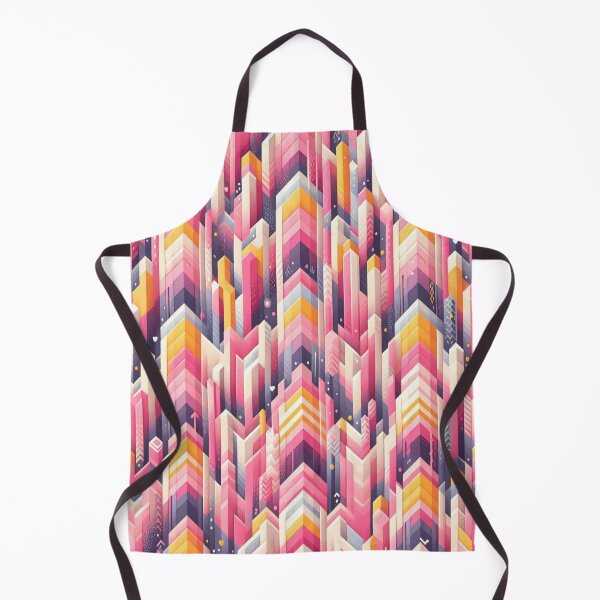 Item preview, Chevron - Pink Glitch Pattern ; Pattern Herringbone designed and sold by PatternInArt.