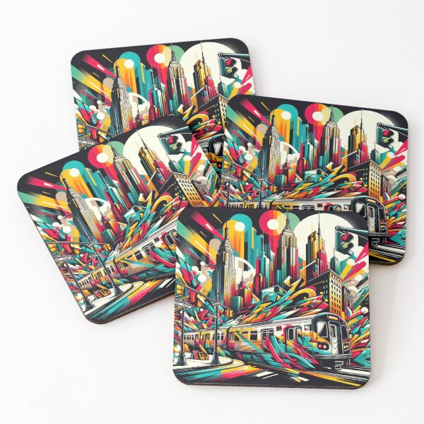 Item preview, Urban Pulse and Paint designed and sold by BestArtByArvind.