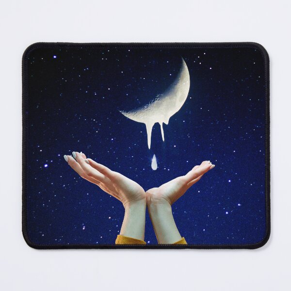 Item preview, Surreal Melting Moon designed and sold by Yasmine khalifa.