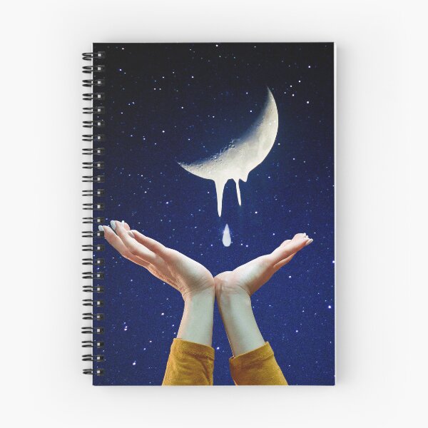 Item preview, Surreal Melting Moon  designed and sold by Yasmine khalifa.