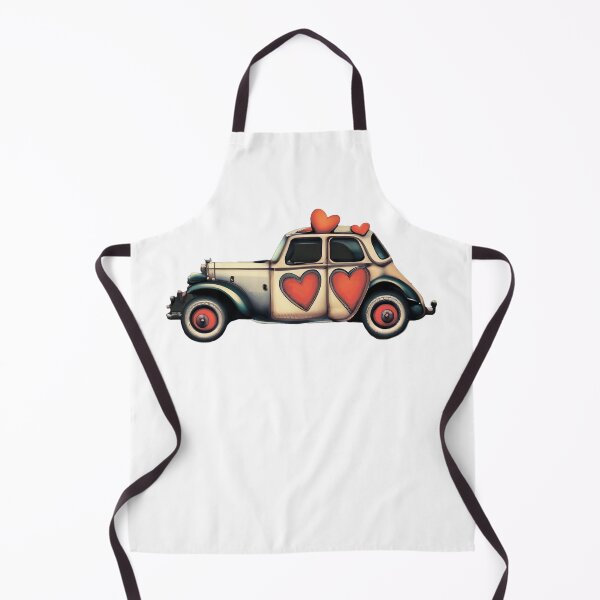 Item preview, Retro car. Hearts designed and sold by MagelliShop.
