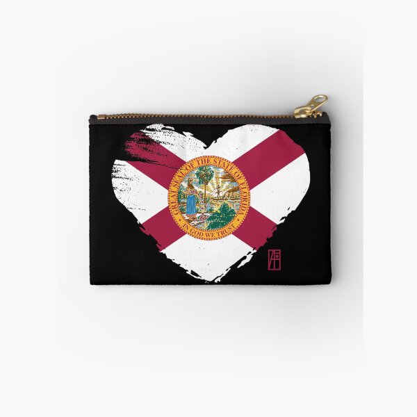 Item preview, U.S. State - I Love Florida - Florida Flag designed and sold by ArtProjectShop.