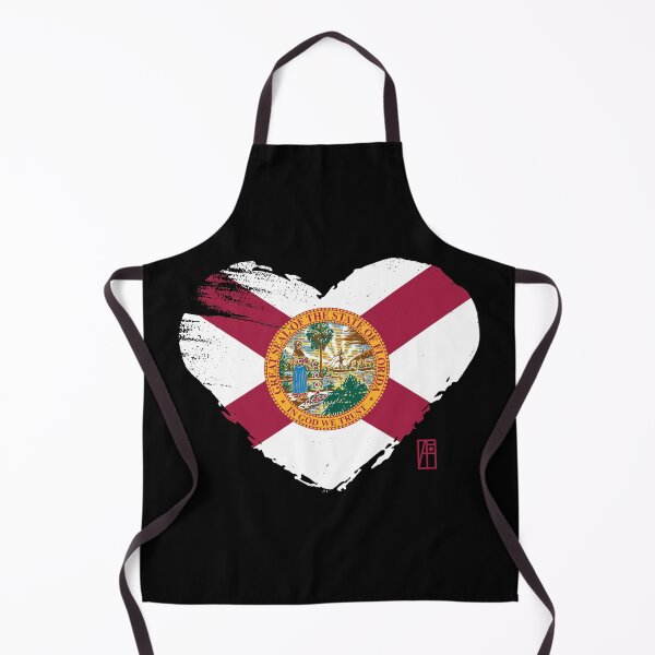 Item preview, U.S. State - I Love Florida - Florida Flag designed and sold by ArtProjectShop.