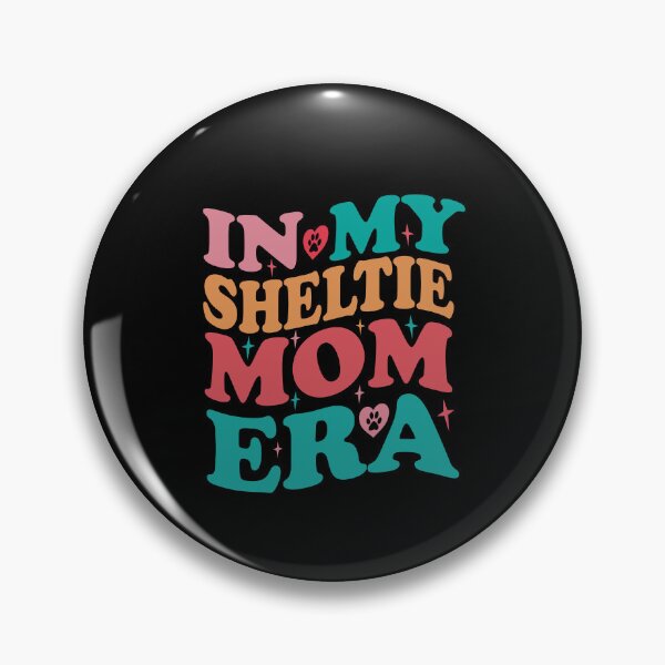 Item preview, In My Sheltie Mom Era Groovy Retro Gift designed and sold by Guarddogdrive.