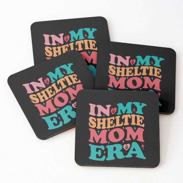 Item preview, In My Sheltie Mom Era Groovy Retro Gift designed and sold by Guarddogdrive.
