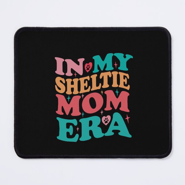 Item preview, In My Sheltie Mom Era Groovy Retro Gift designed and sold by Guarddogdrive.
