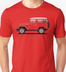 Land Cruiser FJ40 HardTop Red Unisex T-Shirt