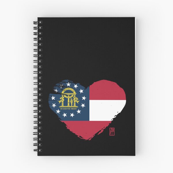 Item preview, U.S. State - I Love Georgia - Georgia Flag designed and sold by ArtProjectShop.
