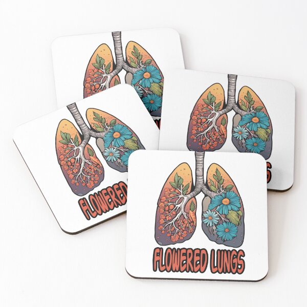 Item preview, Flowered lungs designed and sold by star-boutique.