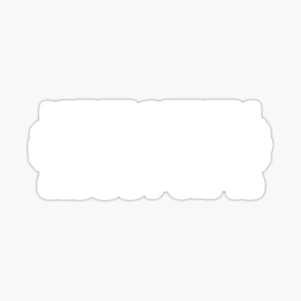 bismillah kufic style Calligraphy painting Sticker