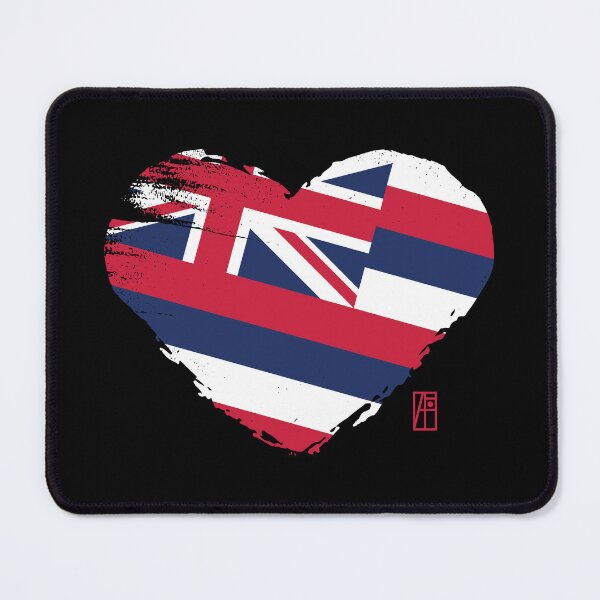 Item preview, U.S. State - I Love Hawaii - Hawaii Flag designed and sold by ArtProjectShop.