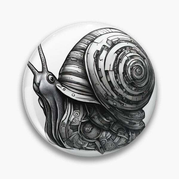 Item preview, Cyber Punk Snail designed and sold by Ninjapirate0013.