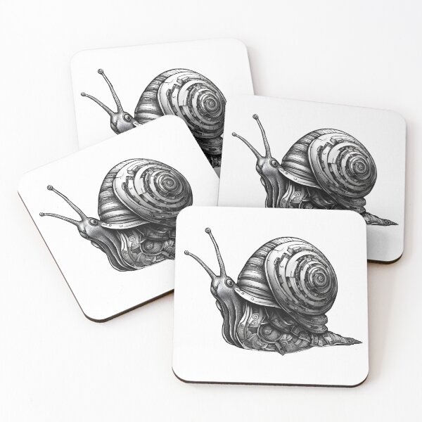 Item preview, Cyber Punk Snail designed and sold by Ninjapirate0013.