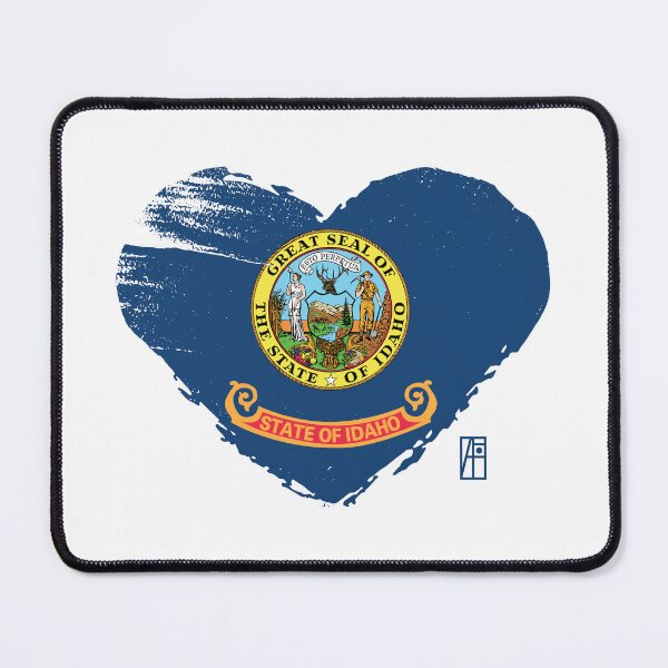 Item preview, U.S. State - I Love Idaho - Idaho Flag designed and sold by ArtProjectShop.