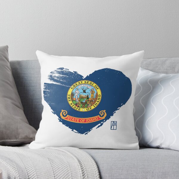 Item preview, U.S. State - I Love Idaho - Idaho Flag designed and sold by ArtProjectShop.