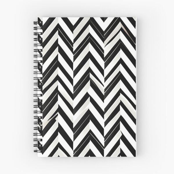 Item preview, Chevron - Black and White Zigzag Narrow Pattern ; Pattern  Herringbone designed and sold by PatternInArt.