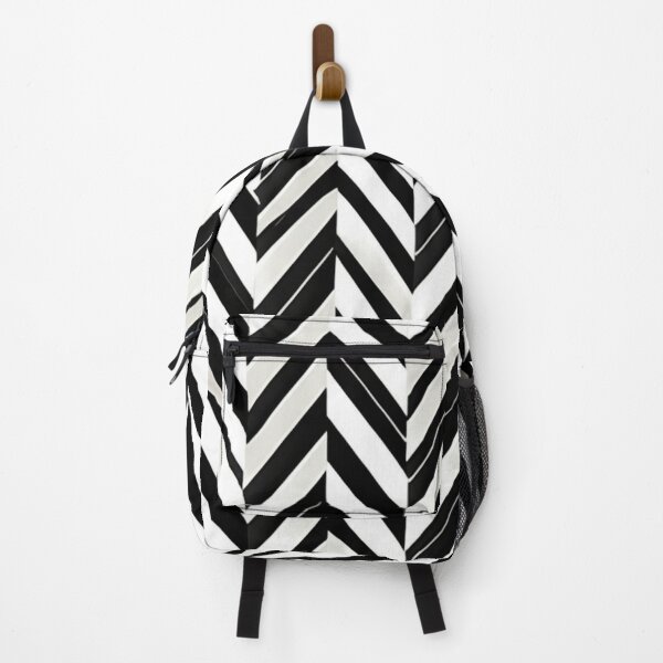 Item preview, Chevron - Black and White Zigzag Narrow Pattern ; Pattern Herringbone designed and sold by PatternInArt.