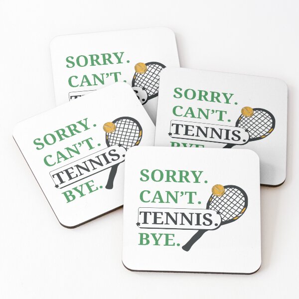 Item preview, Sorry Can’t Tennis Bye - Funny Tennis Tee for Sport Lovers and Coaches designed and sold by MotivaChic.