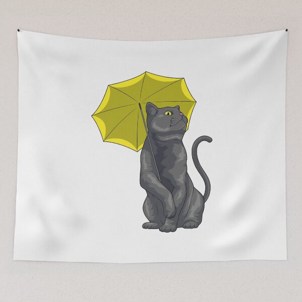Item preview, Cat Raining Umbrella designed and sold by Snabdesign84.