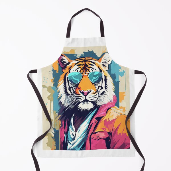 Item preview, Tiger with sunglasses designed and sold by danh1z.