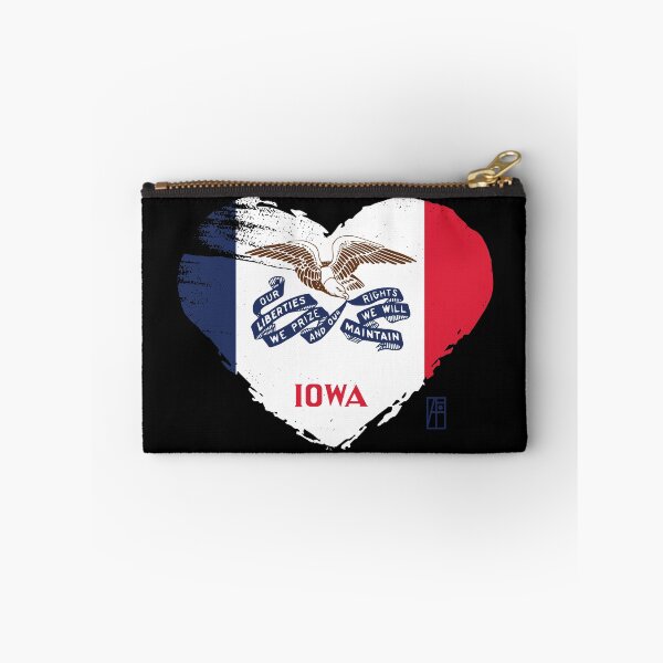 Item preview, U.S. State - I Love Iowa - Iowa Flag designed and sold by ArtProjectShop.