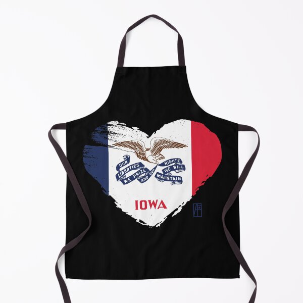 Item preview, Estado de EE. UU. - Amo Iowa - Bandera de Iowa designed and sold by ArtProjectShop.