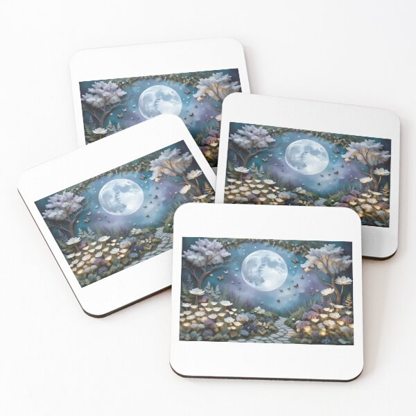 Item preview, Serene Moonlit Garden Splendor designed and sold by PanoramaPrints.