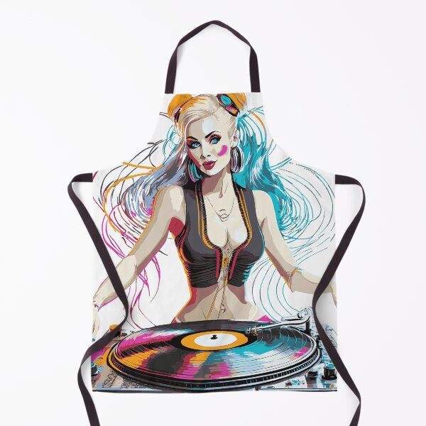 Item preview, Dj girl designed and sold by Boogeyman Bill.